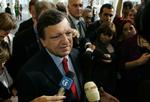Kommissionens præsident José Manuel Barroso møder pressen i Bruxelles. Arkivfoto 