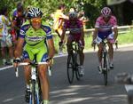 De kommende tre dages bjergetaper afgør årets spanske rundtur, og Ivan Basso (tv.) ser frem til udfordringerne. Arkivfoto. 