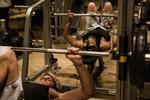 Motionister i fitnesscenter