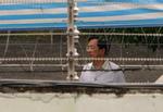 Chen Shui-bian fotograferet i Tucheng Detentions Center tidligere i dag. 