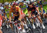 Alejandro Valverde har stadig den gule førertrøje. Arkivfoto. 