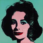 Tyve har stjålet en amerikansk Andy Warhol-samling til flere millioner dollars. Her et karakteristisk Warhol-portræt af skuespillerinden Elisabeth Taylor. Billede var ikke en del af den stjålne samling. Arkivfoto. - Foto: AP 