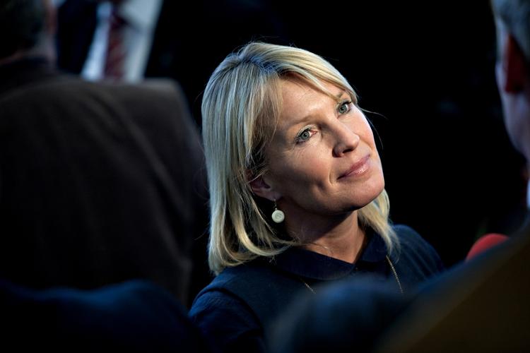 »Jeg forstår til fulde, at forslaget er blevet diskuteret. Jeg forstår til fulde, at vi ikke alle er enige«, sagde Lene Espersen i sin tale på partiets landsmøde i dag. (Arkivfoto) 