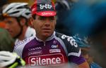Cadel Evans havde ingen god dag på cyklen under dagens Vuelta-etape. Arkivfoto. 