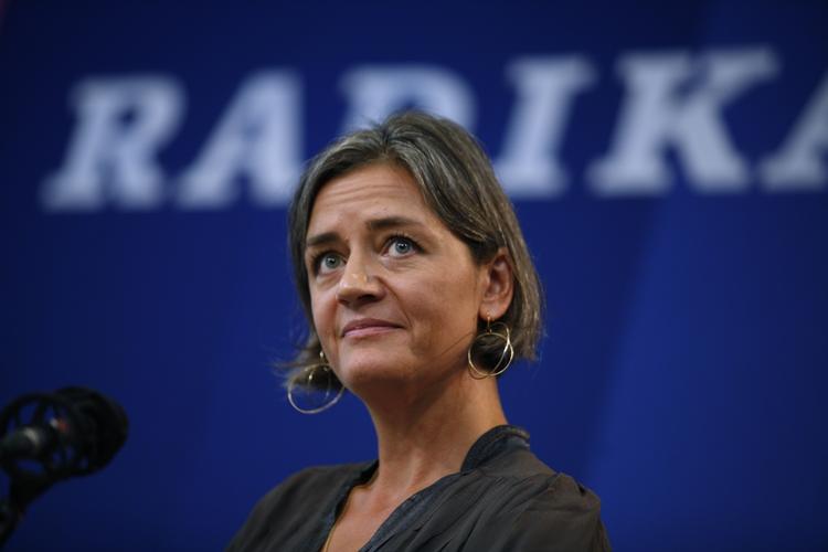 »Det er et paradoks, at borgerlig ansvarlighed anno 2009 er strudsepolitik, hvor problemerne ignoreres«, siger de radikales leder, Margrethe Vestager. 
