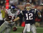 Tom Brady (th.) er tilbage hos New England Patriots, og opstillingen hos Patriots lover en stor sæson. Arkivfoto 