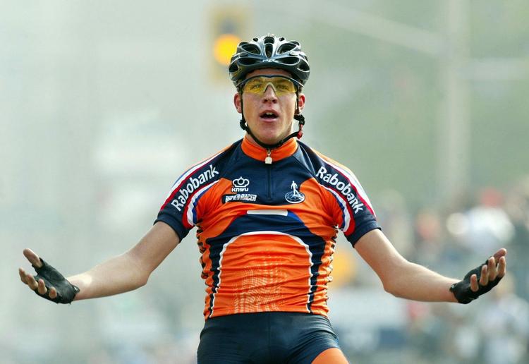 Kai Reus vinder junior VM i 2003 i Canada. Arkivfoto. 