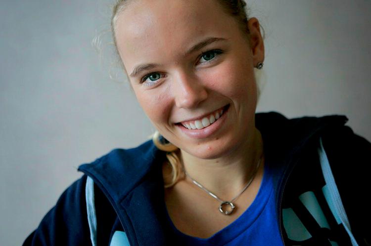 Caroline Wozniacki har taget vejen fra 'årets fund' til funklende tennisstjerne på under fem år. Arkivfoto: Finn Frandsen 