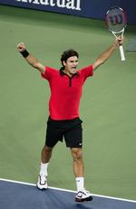 Sejren er i hus, og Roger Federer er nu ubesejret i 41 kampei træk i US Open. 