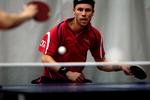 Efter fire individuelle kampe i holdturneringen har Michael Maze endnu ikke tabt ved EM i Stuttgart, hvor Danmark nu er i kvartfinalen. Foto: Peter Hove Olesen 