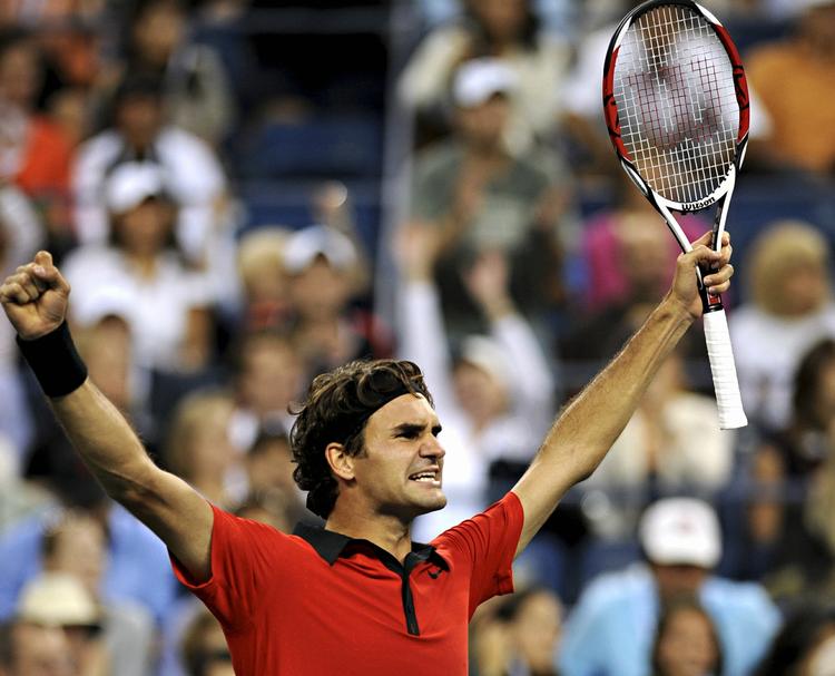 Schweiziske Roger Federer er klar til finalen i US Open. 