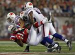 New England Patriots sikrede sig en sen sejr mod Buffalo Bills. 