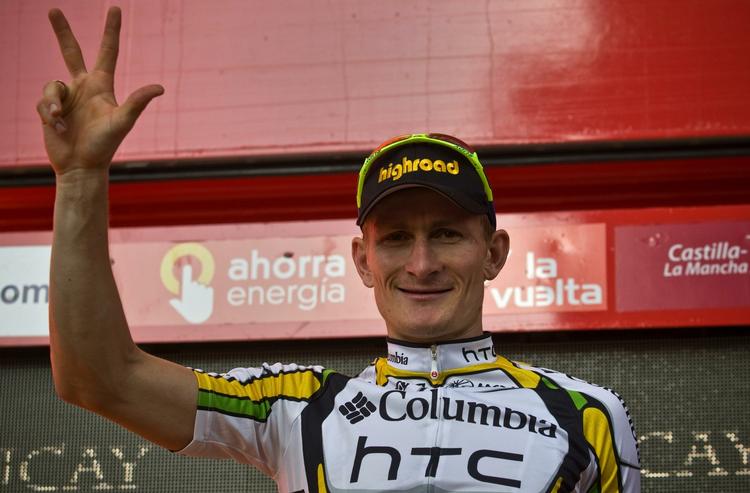 André Greipel vandt sin tredje sejr i årets Vuelta a Espana. 
