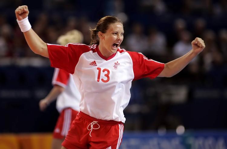 Lotte Kiærskou stoppede karrieren for fire år siden, men hun får nu kortvarigt comeback for at hjælpe sin gamle klub Viborg. Arkivfoto. 