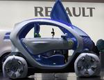 En elbli i absolut mikroformat. Renault Twizy måler kun 2,30 meter og har plads til to personer. 
