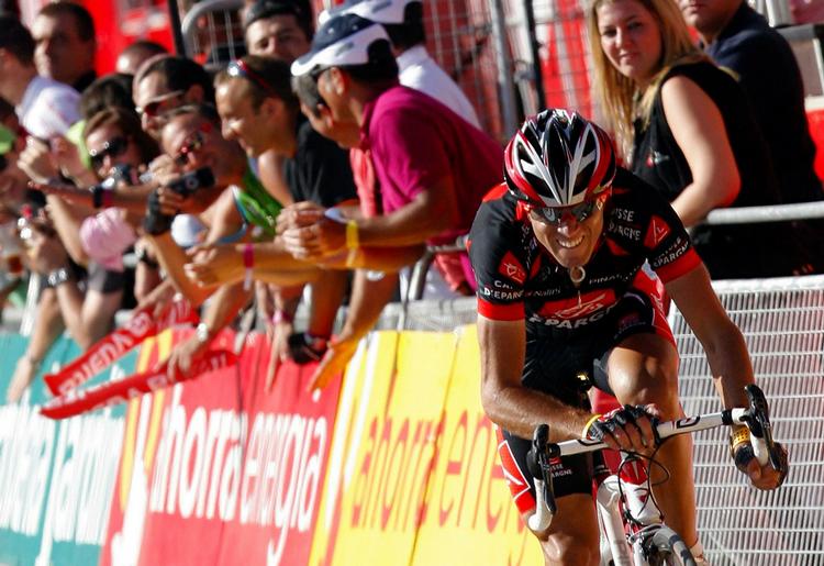 Alejandro Valverde fører i Vueltaen, og i dag er nok sidste udkald for hans største rivaler, hvis de vil skubbe ham væk fra podiets øverste plads. Arkivfoto 