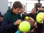 Efter sejren i US Open blev Juan Martin Del Potro modtaget som en helt hjemme i Argentina. 