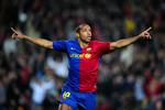 Thierry Henry og Barcelona er klar til kvartfinalerne i Champions League. 