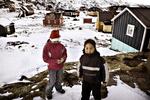 Den lille bygd, Aappilattoq i Grønland. Arkivfoto. 