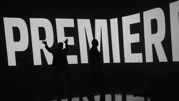 Wikke og Rasmussen var værter på 'Premiere' i denne uge. Foto: Bjarne Bergius Hermansen, DR. 
