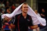 Den fantastiske præstation af Michael Maze imponerer bordtennis-legenden Claus Pedersen. 