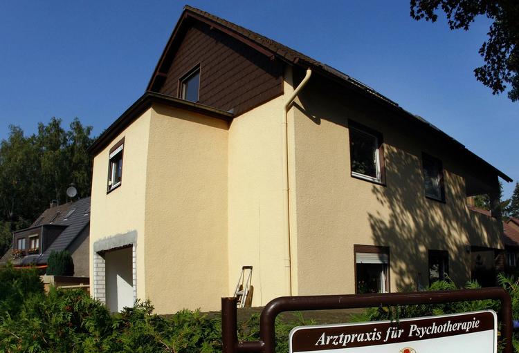 Huset i Berlin, hvor den fatale psykoterapi fandt sted. 