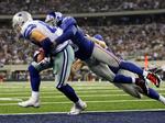 Der var massr af øjenvidner til Antonio Pierces tackling af Jacon Witten i kampen mellem Dallas Cowboys ogh New York Giants, der blev overværet af 105.000 tilskuere 