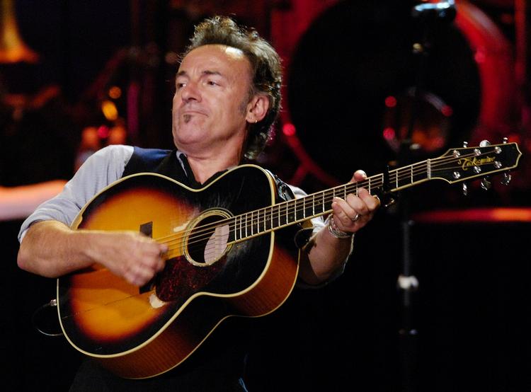Bruce Springsteen fylder 60 i dag. Arkivfoto. 