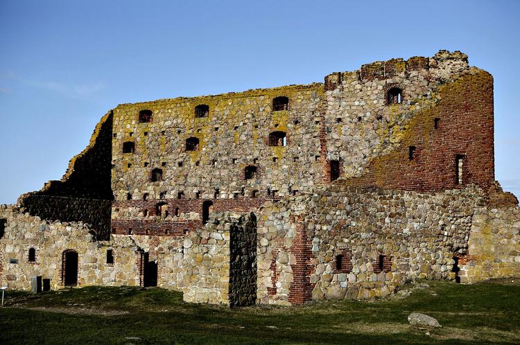 Hammershus på Bornholm. Arkivfoto. 