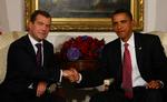 Forholdet mellem Rusland og USA er blevet varmere, siden Medvedev og Obama satte sig i præsidentstolene. 