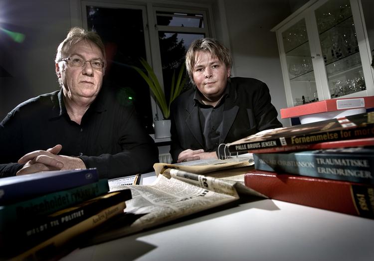 Arkivfoto fra 2007 fra dengang, Skovsted og Rørbæk arbejdede sammen om drabssagen fra Højbjerg. 