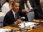 Præsident Barack Obama talte i dag i FN's sikkerhedsråd i New York. 