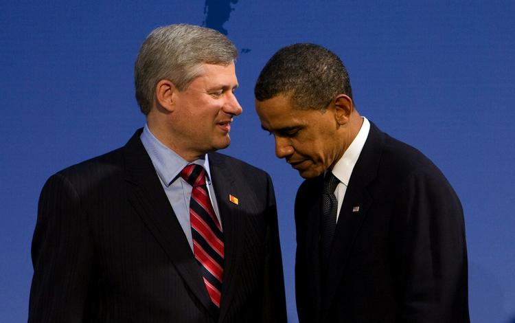 Canadas premierminister, Stephen Harper, og USA's præsident Barack Obama er blandt deltagerne i Pittsburgh. 