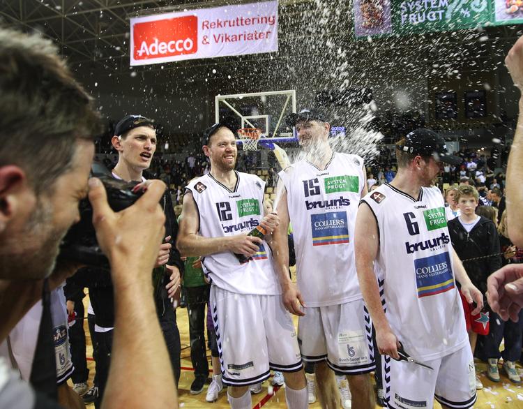 Bakken Bears vandt også i år det danske basketball-mesterskab, men nu skal klubben alligevel have en ny ejer. Arkivfoto. 