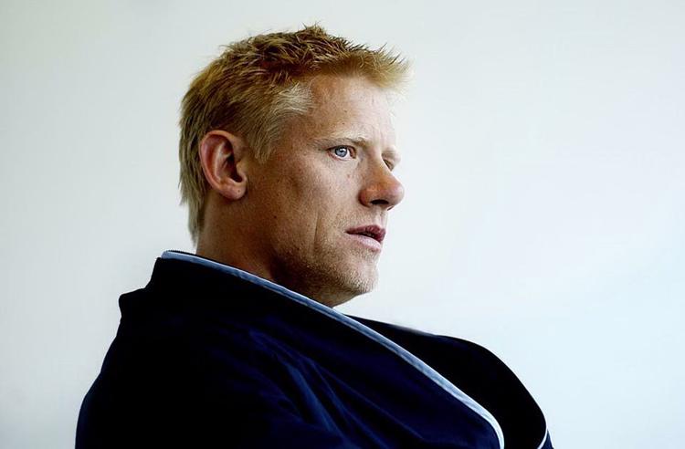 »Min rolle som quizvært ('1 mod 100') gav mig for alvor blod på tanden«, siger Peter Schmeichel om sit nye job. Arkivfoto. 