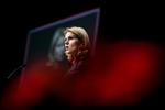 Helle Thorning-Schmidt skyder mod både de radikale og Dansk Folkeparti på Socialdemokraternes kongres. Arkivfoto. 