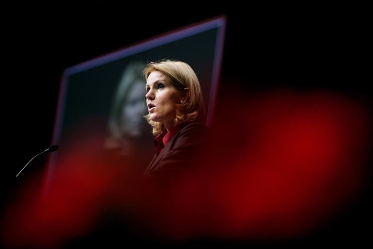 Helle Thorning-Schmidt skyder mod både de radikale og Dansk Folkeparti på Socialdemokraternes kongres. Arkivfoto. 