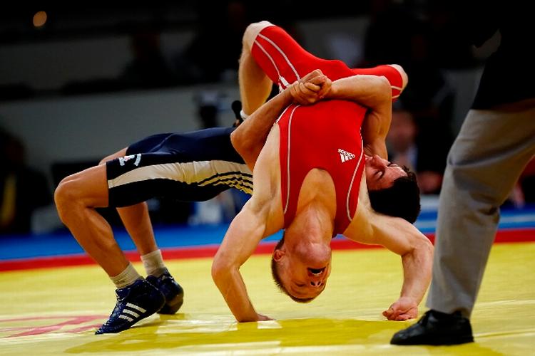 Efter tre sejre ved VM blev Håkan Nyblom besejret i semifinalen af iraneren Hamid Reinhapour Soryan. Foto: Klaus Sletting Jensen. 
