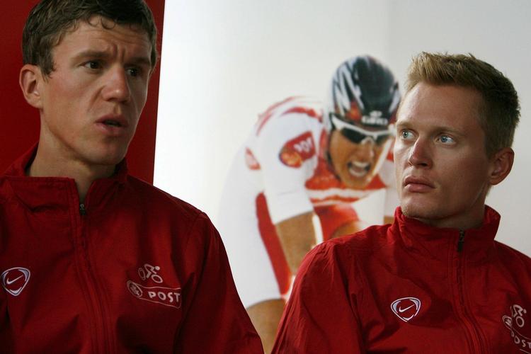 Det var ikke så slemt som frygtet, sagde Matti Breschel (th.), da han sammen med Chris Anker Sørensen kommenterede søndagens VM-rute. 