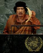 Talerne i FN har egentlig kun 15 minutter, men Gaddafi brugte omkring 100 minutter på sin tale. 