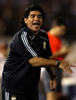 Flere af Diego Maradonas beslutninger omkring det argentinske landshold vækker bekymring i hjemlandet. Arkivfoto. 