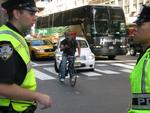 I New York er der flere betjente end cyklister. 