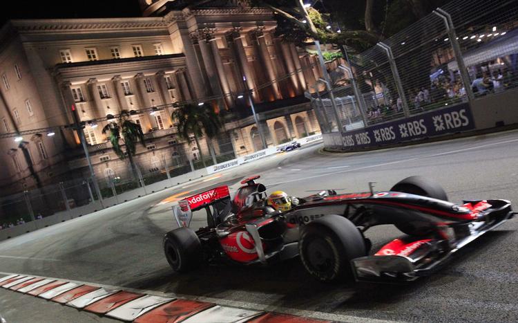 I sæsonens fjerdesidste løb tog Lewis Hamilton sin anden sejr. 