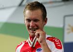 Håbet lever hos den danske cykelrytter Matti Breschel. Billedet er fra VM sidste år, hvor Breschel fik bronze. Arkivfoto. 