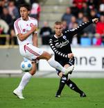 Besøget i det nordjyske blev en positiv oplevelse for de regerende mestre. Oscar Wendt og resten af løveflokken vandt 2-1. 