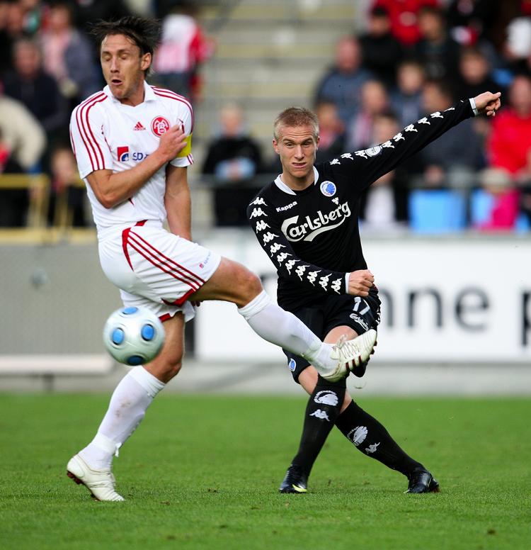 Besøget i det nordjyske blev en positiv oplevelse for de regerende mestre. Oscar Wendt og resten af løveflokken vandt 2-1. 