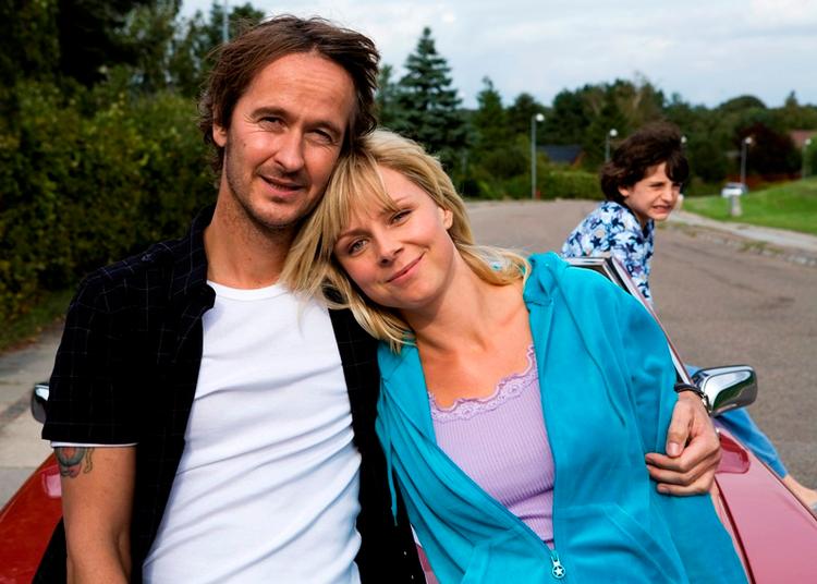Leon (Lars Brygmann) og Lulu (Lene Maria Christensen). Foto: Thomas Marott, TV3. 