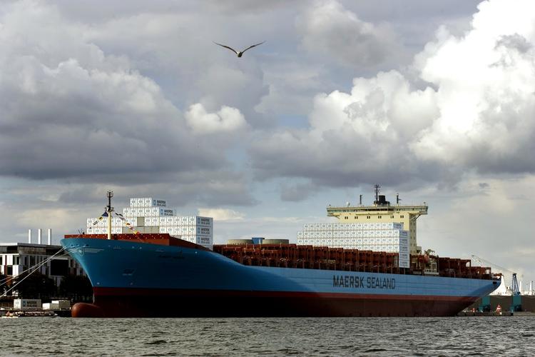 Et forslag fra International Maritime Organization vil pålægge rederier en afgift på op til 45 dollar per ton olie, de brænder af. (Arkivfoto) 