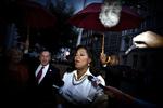 Oprah ankommer til Admiral hotel