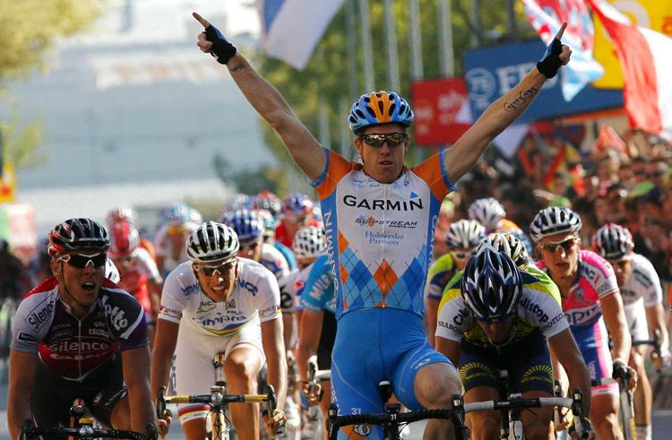 Tyler Farrar vandt for 9. gang i denne sæson. Arkivfoto. 